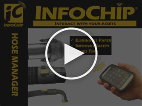 rfid hose tracking|InfoChip RFID in the Hose, Gaskets and Hydraulics industries.